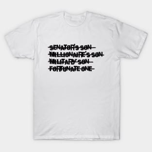 Fortunate Son, Black T-Shirt